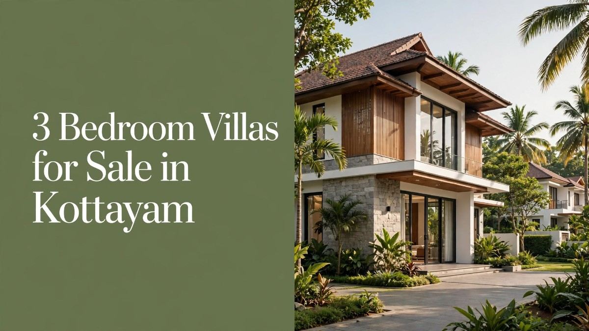 3 Bedroom Villa for Sale in Kottayam